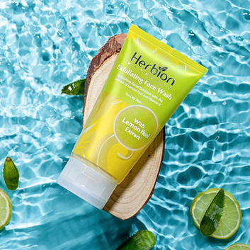 Гель-пілінг для вмивання з екстрактом цедри лимону і вітаміном Е