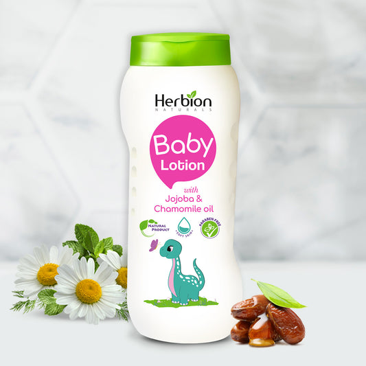 Herbion Дитячий Лосьйон для тіла– Ніжний Зволожуючий Догляд для М’якої та Здорової Шкіри, 200 мл